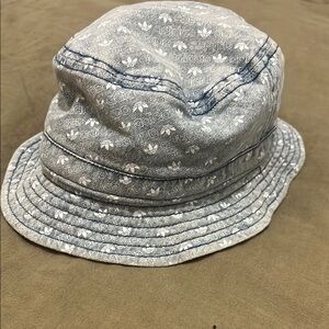 Adidas Patterned Soft Denim Bucket Hat